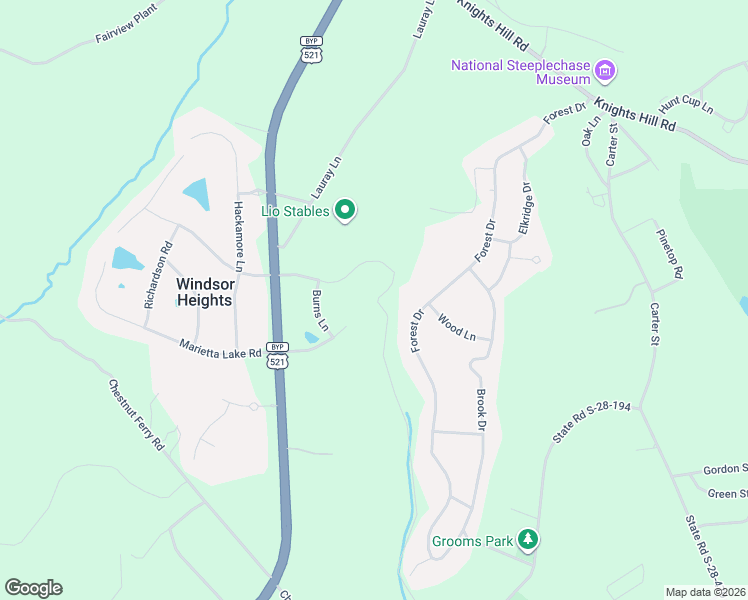 map of restaurants, bars, coffee shops, grocery stores, and more near 2005 South Brailsford Road in Camden