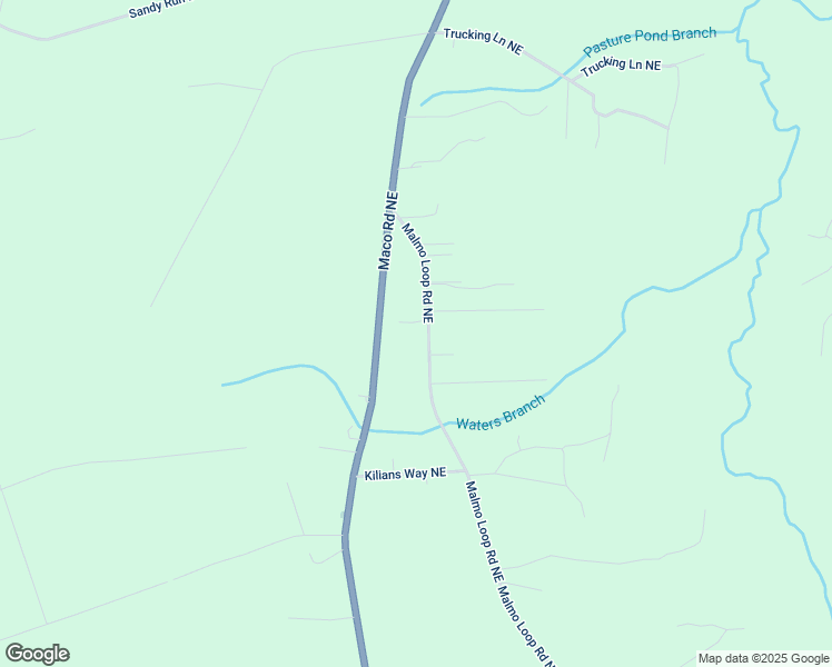 map of restaurants, bars, coffee shops, grocery stores, and more near 3182 Maco Road Northeast in Leland