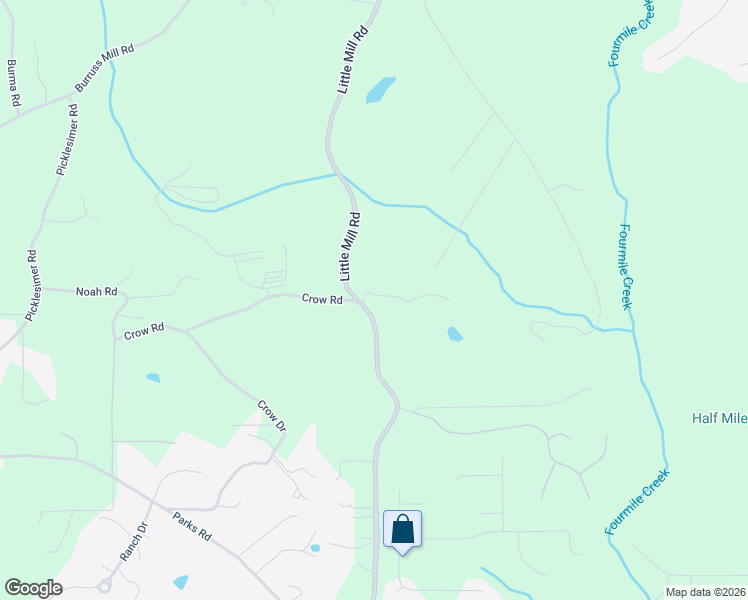 map of restaurants, bars, coffee shops, grocery stores, and more near 7810 Little Mill Road in Cumming