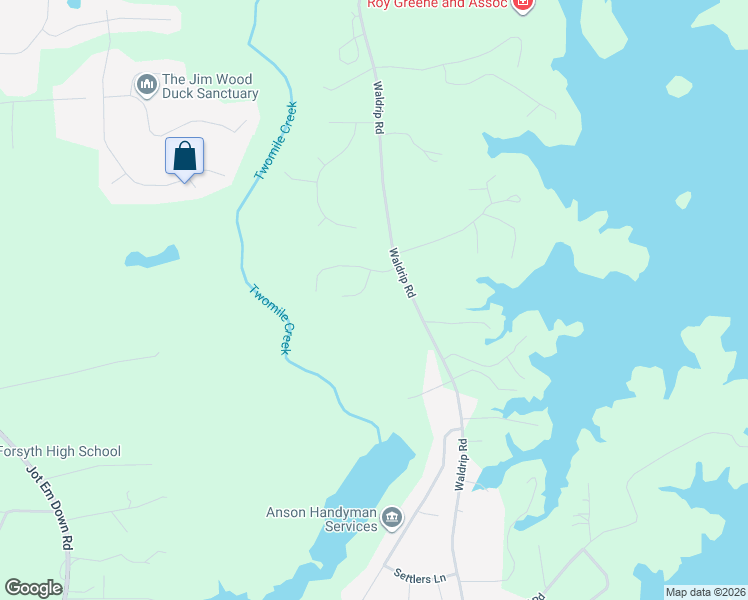 map of restaurants, bars, coffee shops, grocery stores, and more near 9115 Kate Court in Gainesville