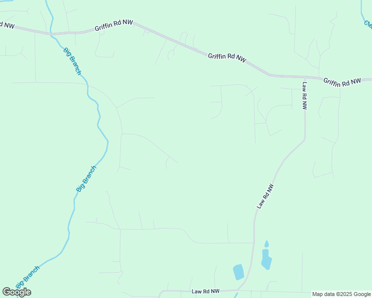 map of restaurants, bars, coffee shops, grocery stores, and more near 25 Fireside Court in Cartersville