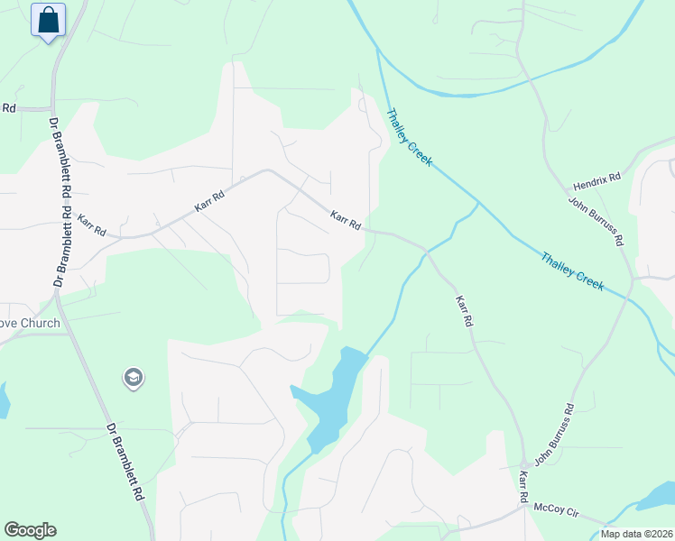 map of restaurants, bars, coffee shops, grocery stores, and more near 5795 Rolling Oaks Circle in Cumming