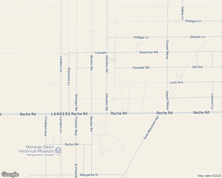 map of restaurants, bars, coffee shops, grocery stores, and more near 1001 Gibralter Road in Landers