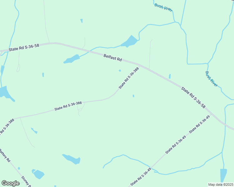map of restaurants, bars, coffee shops, grocery stores, and more near 1068 State Road S-36-388 in Newberry