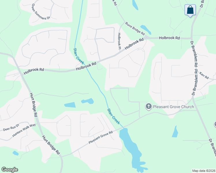 map of restaurants, bars, coffee shops, grocery stores, and more near 3530 Pleasant Oaks Circle in Cumming