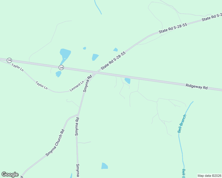 map of restaurants, bars, coffee shops, grocery stores, and more near 2689 Ridgeway Road in Ridgeway