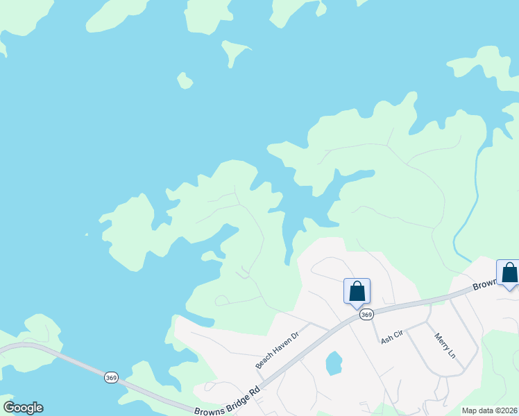 map of restaurants, bars, coffee shops, grocery stores, and more near 5450 Pine Forest Road in Gainesville