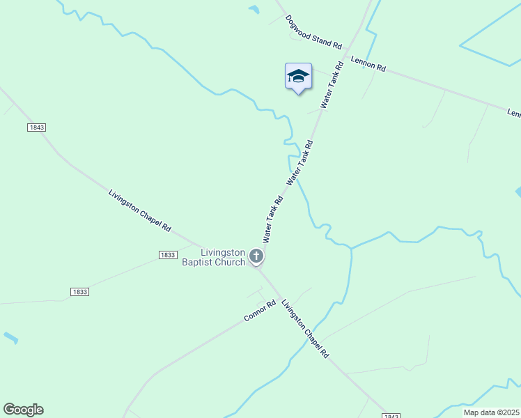 map of restaurants, bars, coffee shops, grocery stores, and more near 4966 Water Tank Road in Delco