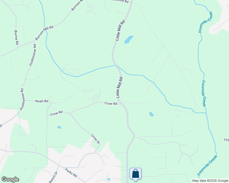 map of restaurants, bars, coffee shops, grocery stores, and more near 7850 Little Mill Road in Cumming