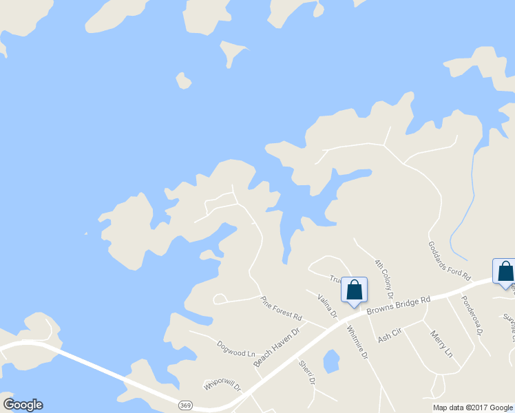 map of restaurants, bars, coffee shops, grocery stores, and more near 5450 Pine Forest Road in Gainesville