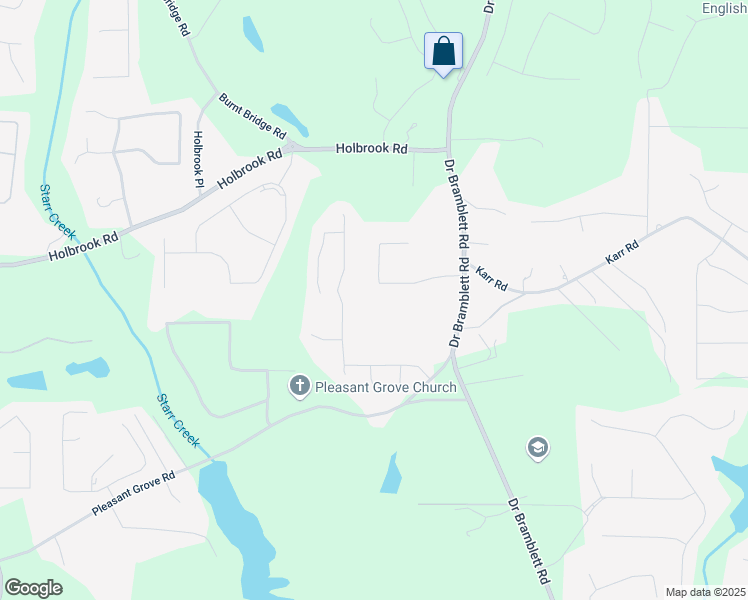 map of restaurants, bars, coffee shops, grocery stores, and more near 3195 Aintree Chase in Cumming