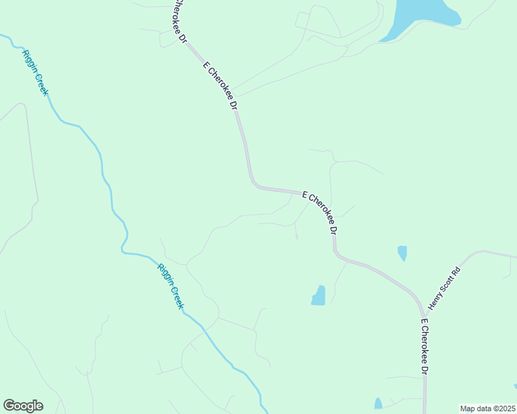 map of restaurants, bars, coffee shops, grocery stores, and more near 104 Creekside Way in Ball Ground