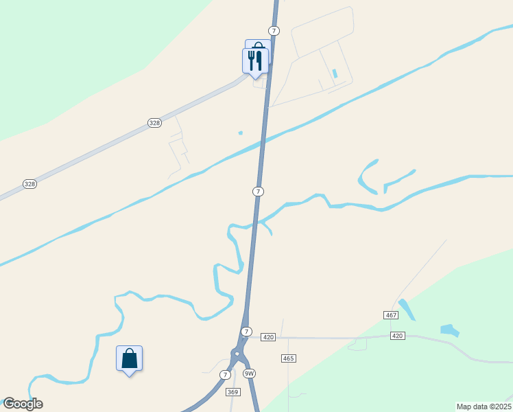 map of restaurants, bars, coffee shops, grocery stores, and more near Mississippi 7 in Oxford