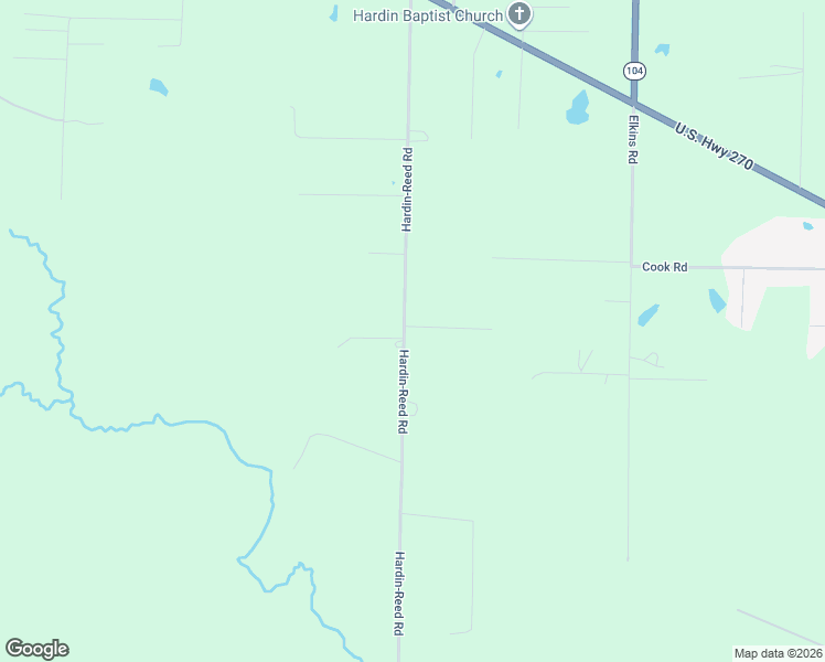 map of restaurants, bars, coffee shops, grocery stores, and more near 705 Hardin-Reed Road in White Hall