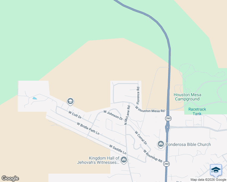 map of restaurants, bars, coffee shops, grocery stores, and more near 2114 North Cold Springs Point in Payson
