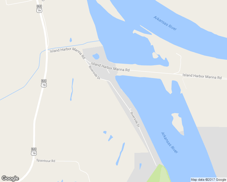 map of restaurants, bars, coffee shops, grocery stores, and more near 3116 Riverside Drive in Pine Bluff