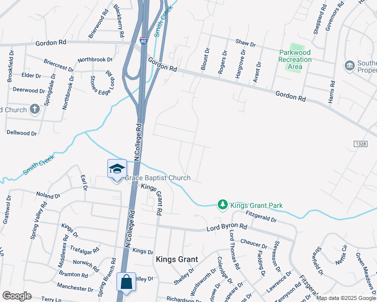 map of restaurants, bars, coffee shops, grocery stores, and more near 1425 Lewis Landing Avenue in Wilmington