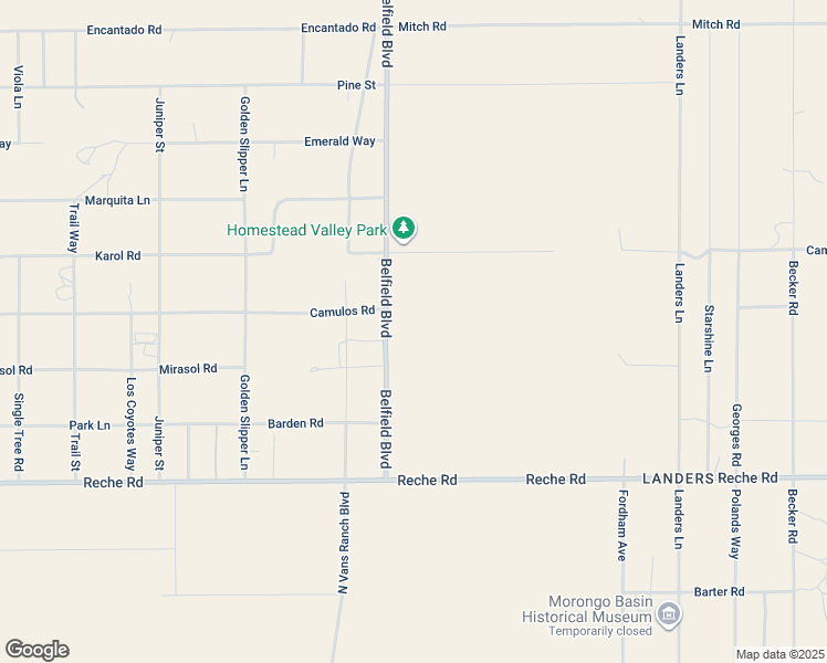 map of restaurants, bars, coffee shops, grocery stores, and more near 1153 Belfield Boulevard in Landers