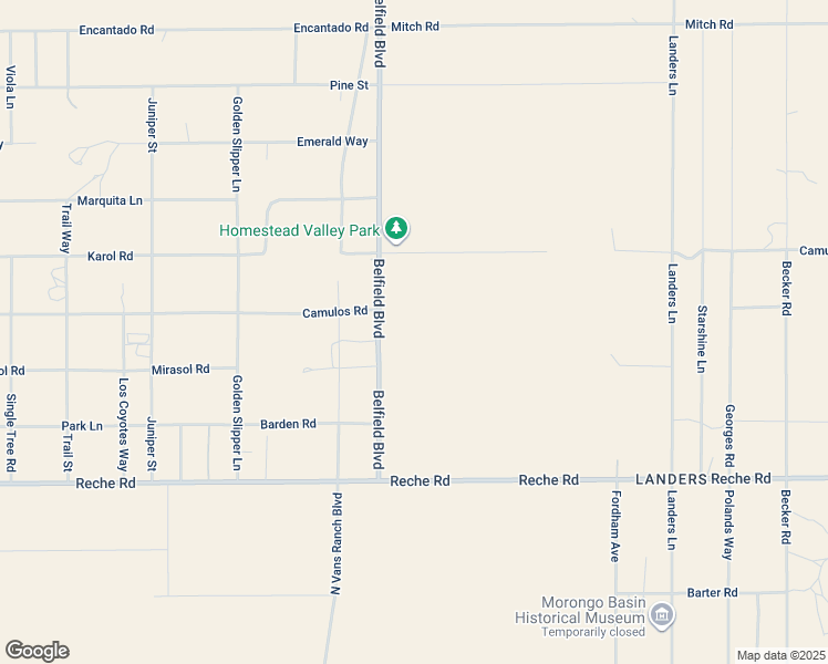 map of restaurants, bars, coffee shops, grocery stores, and more near 1155 Belfield Boulevard in Landers