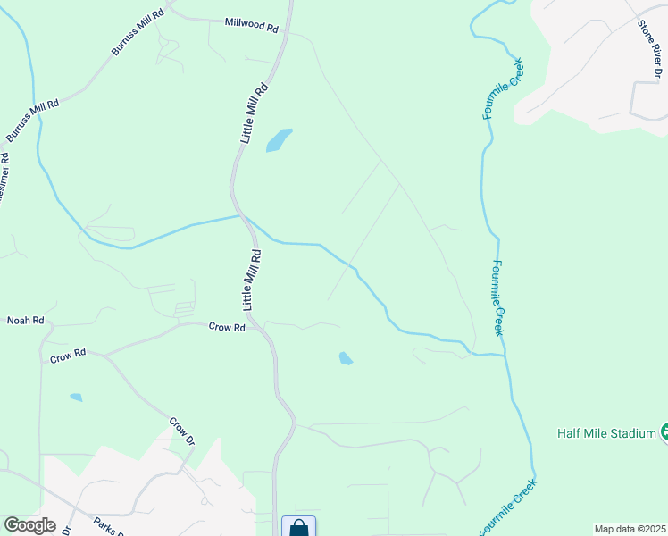 map of restaurants, bars, coffee shops, grocery stores, and more near 6650 George Court in Cumming