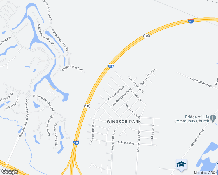 map of restaurants, bars, coffee shops, grocery stores, and more near 1529 Pine Harbor Way in Leland