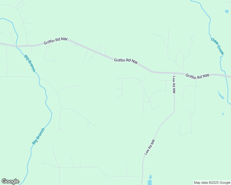 map of restaurants, bars, coffee shops, grocery stores, and more near 13 Jamilee Cove in Cartersville