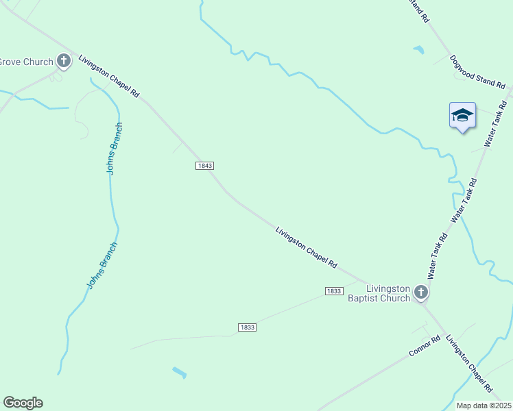map of restaurants, bars, coffee shops, grocery stores, and more near 3971 Livingston Chapel Road in Delco