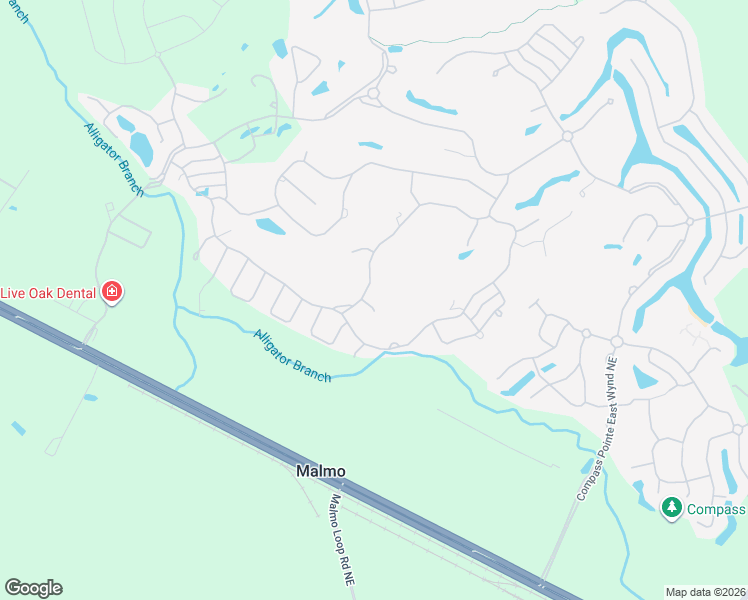 map of restaurants, bars, coffee shops, grocery stores, and more near 8564 Shady Ridge Court Northeast in Northwest