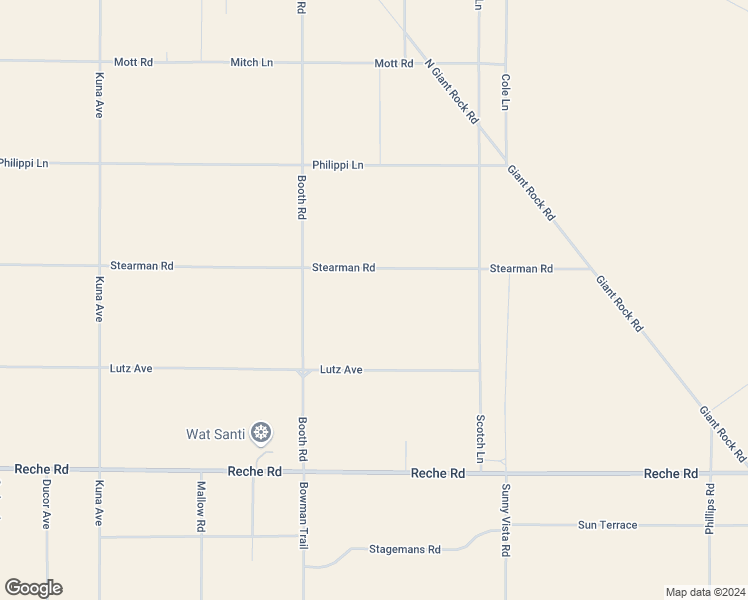 map of restaurants, bars, coffee shops, grocery stores, and more near 60607 Stearman Road in Landers