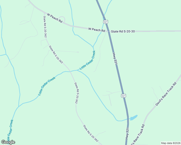 map of restaurants, bars, coffee shops, grocery stores, and more near 420 Creek Town Lane in Winnsboro