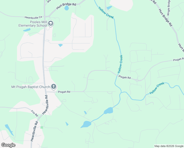 map of restaurants, bars, coffee shops, grocery stores, and more near 4885 Pisgah Road in Cumming