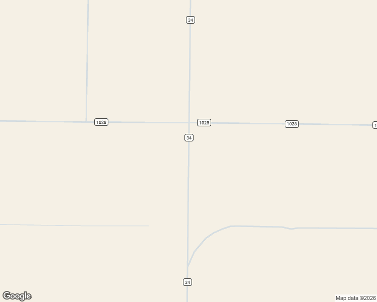 map of restaurants, bars, coffee shops, grocery stores, and more near County Road 34 in Muleshoe