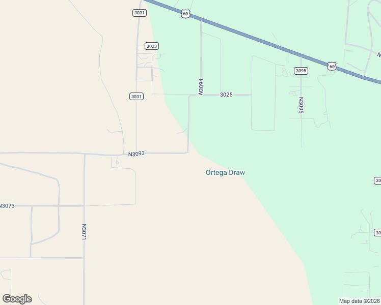 map of restaurants, bars, coffee shops, grocery stores, and more near County Road 3094 in Show Low