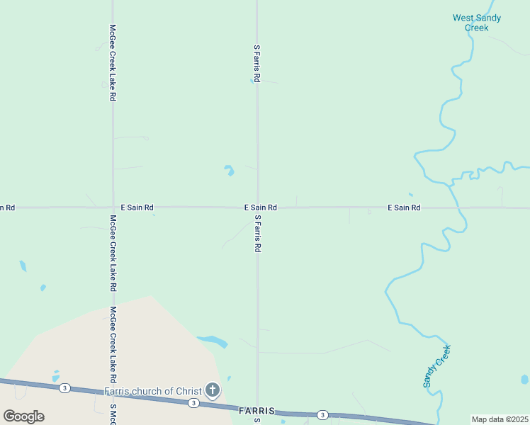 map of restaurants, bars, coffee shops, grocery stores, and more near 810 South Farris Road in Atoka