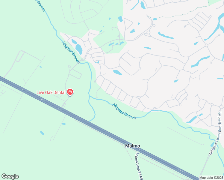 map of restaurants, bars, coffee shops, grocery stores, and more near 8240 Oak Abbey Trail Northeast in Leland