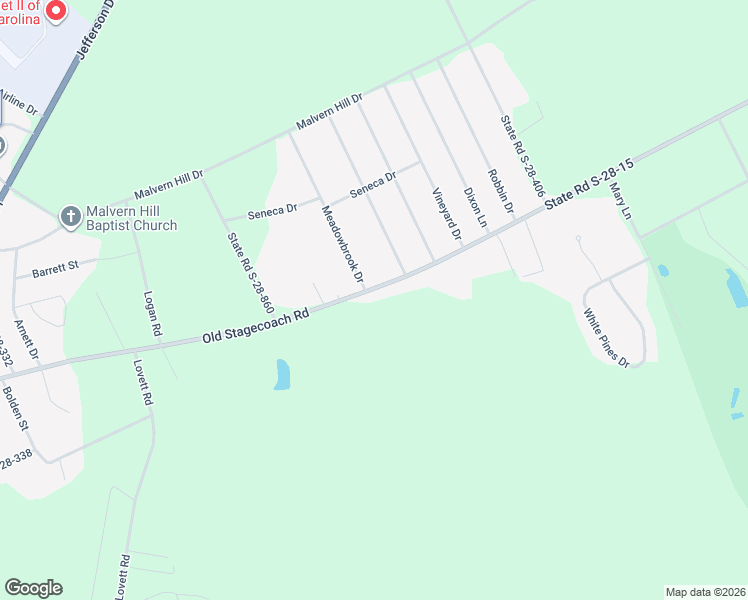 map of restaurants, bars, coffee shops, grocery stores, and more near 757 Old Stagecoach Road in Camden