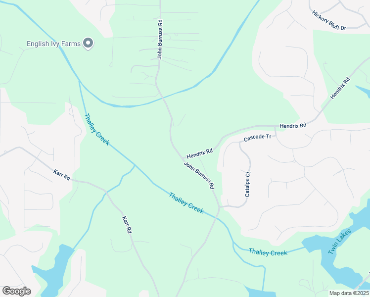 map of restaurants, bars, coffee shops, grocery stores, and more near 5315 Hendrix Road in Cumming