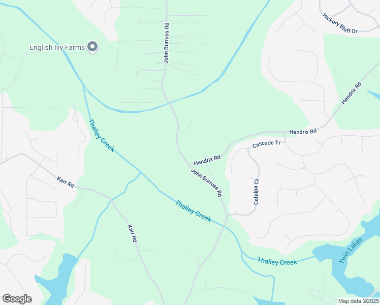 map of restaurants, bars, coffee shops, grocery stores, and more near 5315 Hendrix Road in Cumming
