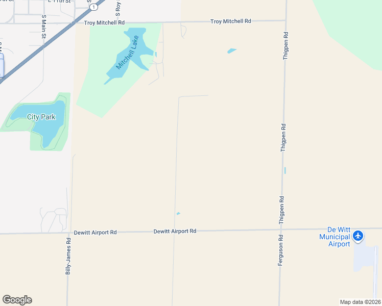 map of restaurants, bars, coffee shops, grocery stores, and more near 1745 Highway 276 in DeWitt