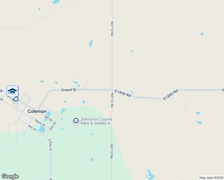 map of restaurants, bars, coffee shops, grocery stores, and more near in Coleman