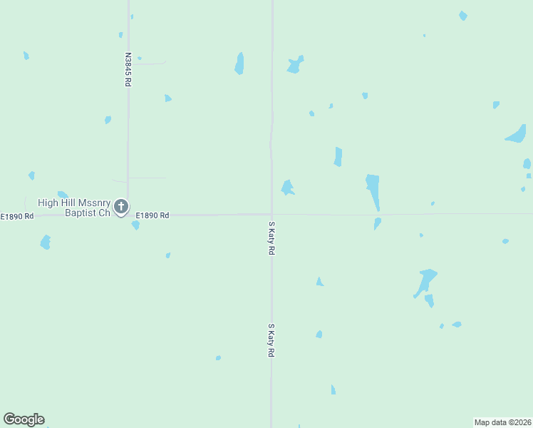 map of restaurants, bars, coffee shops, grocery stores, and more near 100 West High Hill Church Road in Atoka