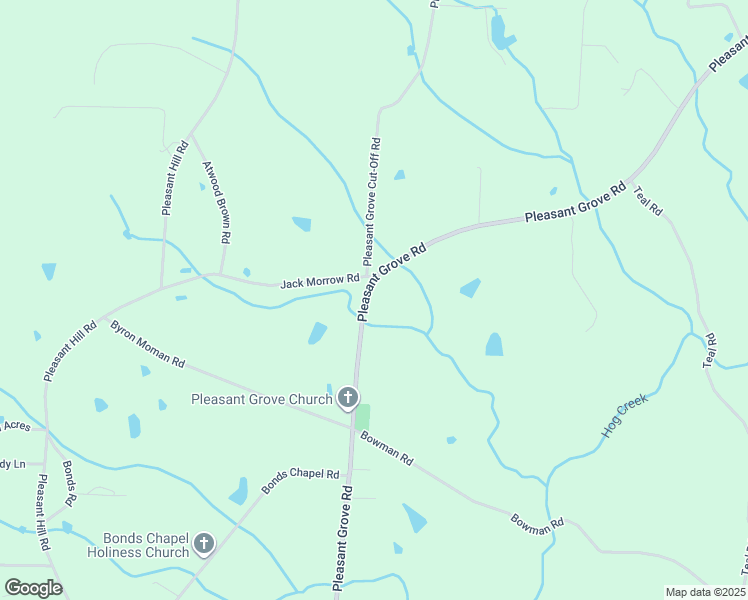 map of restaurants, bars, coffee shops, grocery stores, and more near 7945 Pleasant Grove Road in Albertville