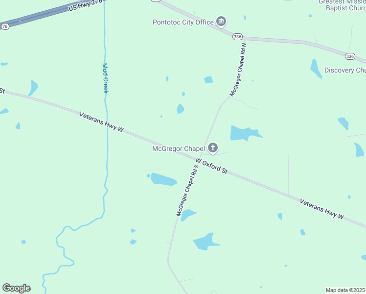 map of restaurants, bars, coffee shops, grocery stores, and more near 5944 Mississippi 6 in Thaxton