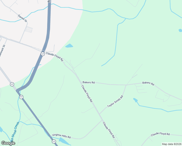 map of restaurants, bars, coffee shops, grocery stores, and more near 1350 Bakers Road in Royston