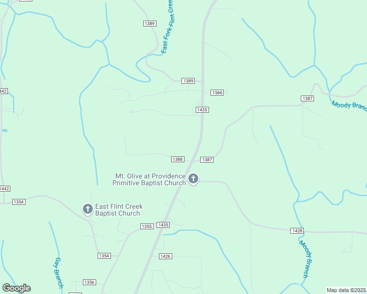 map of restaurants, bars, coffee shops, grocery stores, and more near 56 County Road 1388 in Vinemont