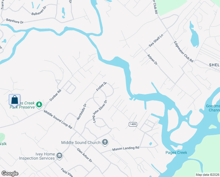 map of restaurants, bars, coffee shops, grocery stores, and more near 363-365 Friday Drive in Wilmington
