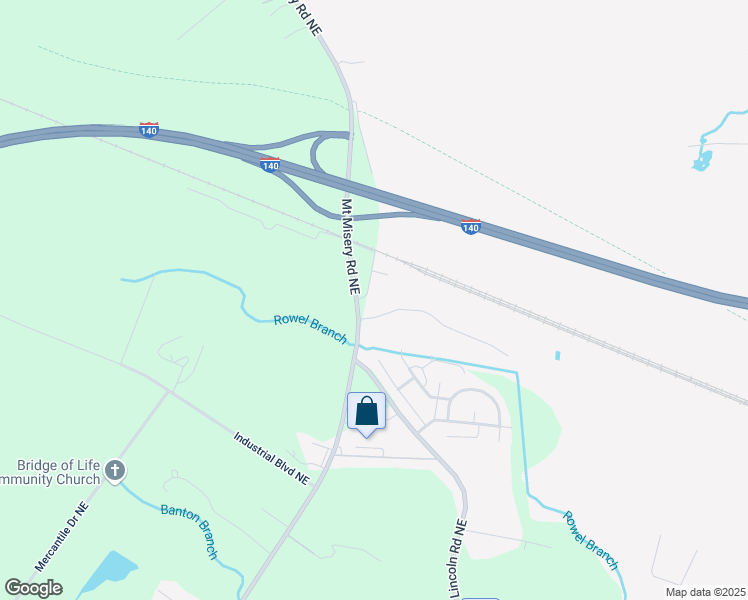 map of restaurants, bars, coffee shops, grocery stores, and more near 2252 Mount Misery Road Northeast in Leland