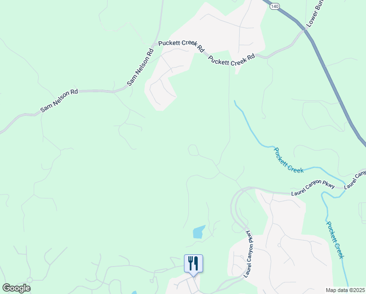 map of restaurants, bars, coffee shops, grocery stores, and more near 237 Laurel Vista Drive in Canton