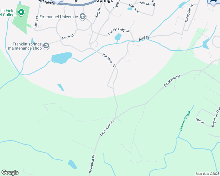 map of restaurants, bars, coffee shops, grocery stores, and more near 196 Hillcrest Loop in Royston