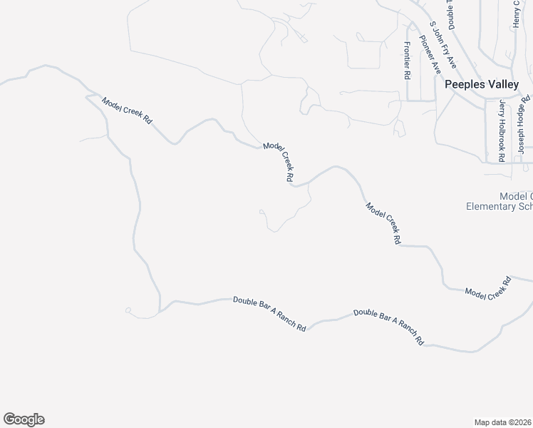 map of restaurants, bars, coffee shops, grocery stores, and more near 17505 Model Creek Road in Peeples Valley